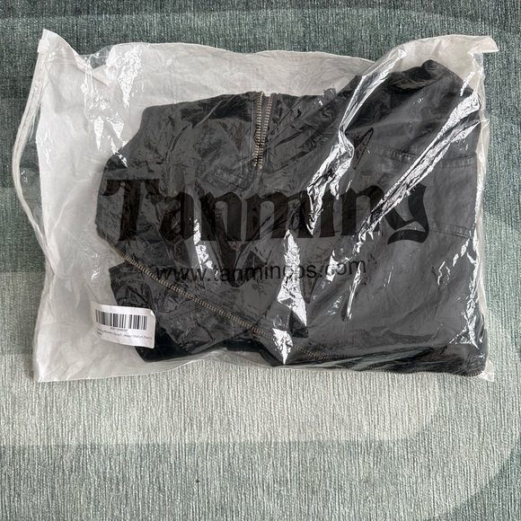 NWT Faux Leather Jacket Moto Zipper Sleeve Women’s M - Picture 10 of 10